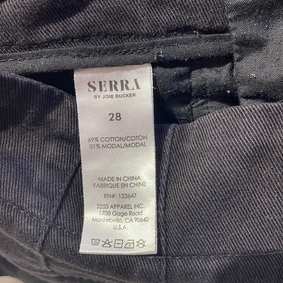 Black, high rise, wide leg pants - Picture 5 of 5